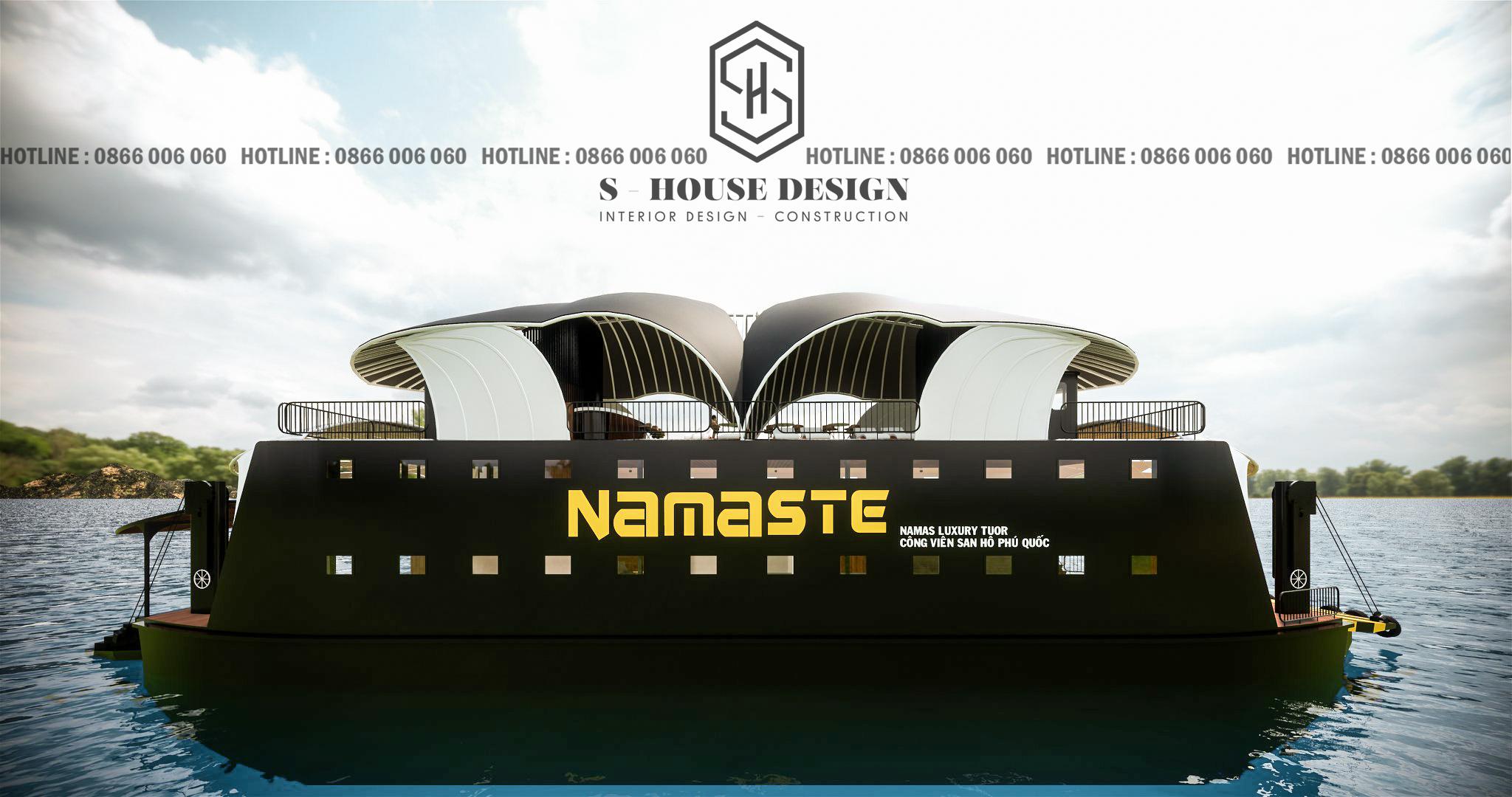 Thiết kế tàu du lịch NAMASTE
